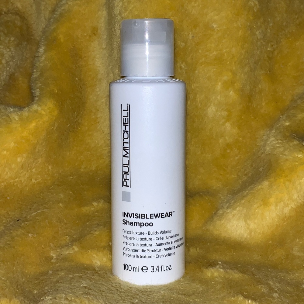 Paul Mitchell Invisiblewear Shampoo 3.4‎ fl oz Builds Volume Texture Preps Hair